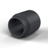 Separador con resalte PA6-FV Ø4,2×6 mm, resalte Ø5×1,5 mm, para M4, UL94-HB