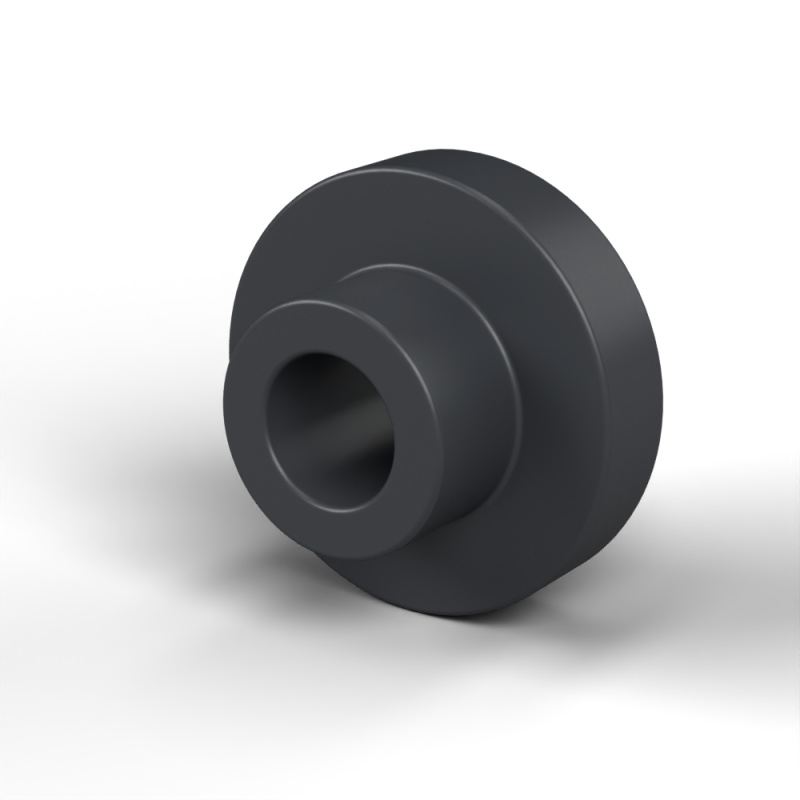 Casquillo aislante para tornillo M2.5 Plástico PA6.6 reforzado con fibra de vidrio