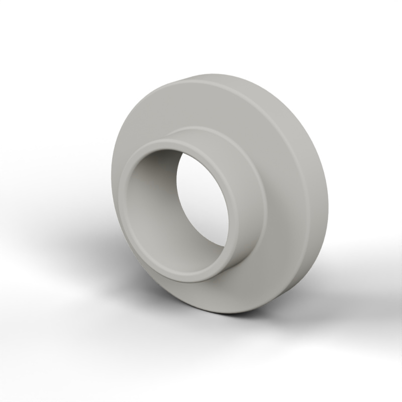 Casquillo aislante para tornillo M4 Plástico PA6.6